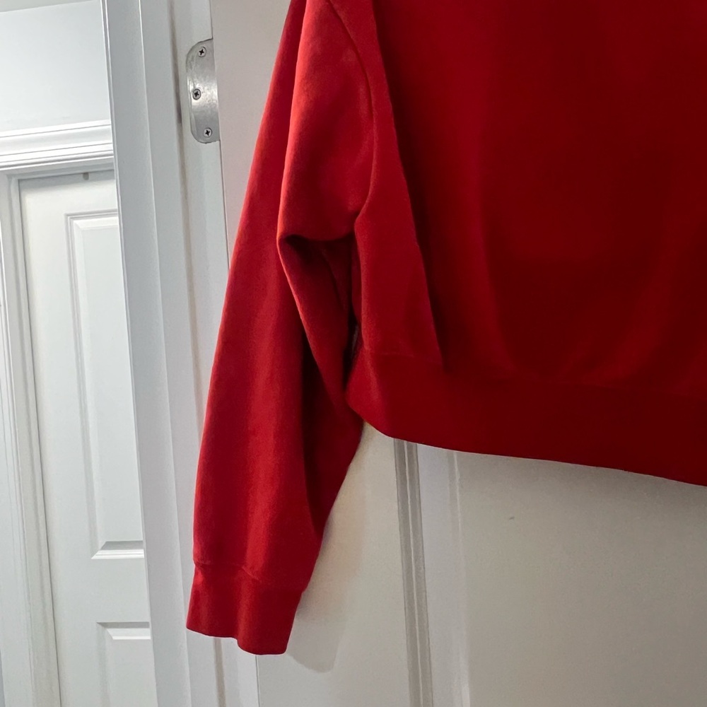 Nike Red Women's Sweatshirt - Picture 14 of 15